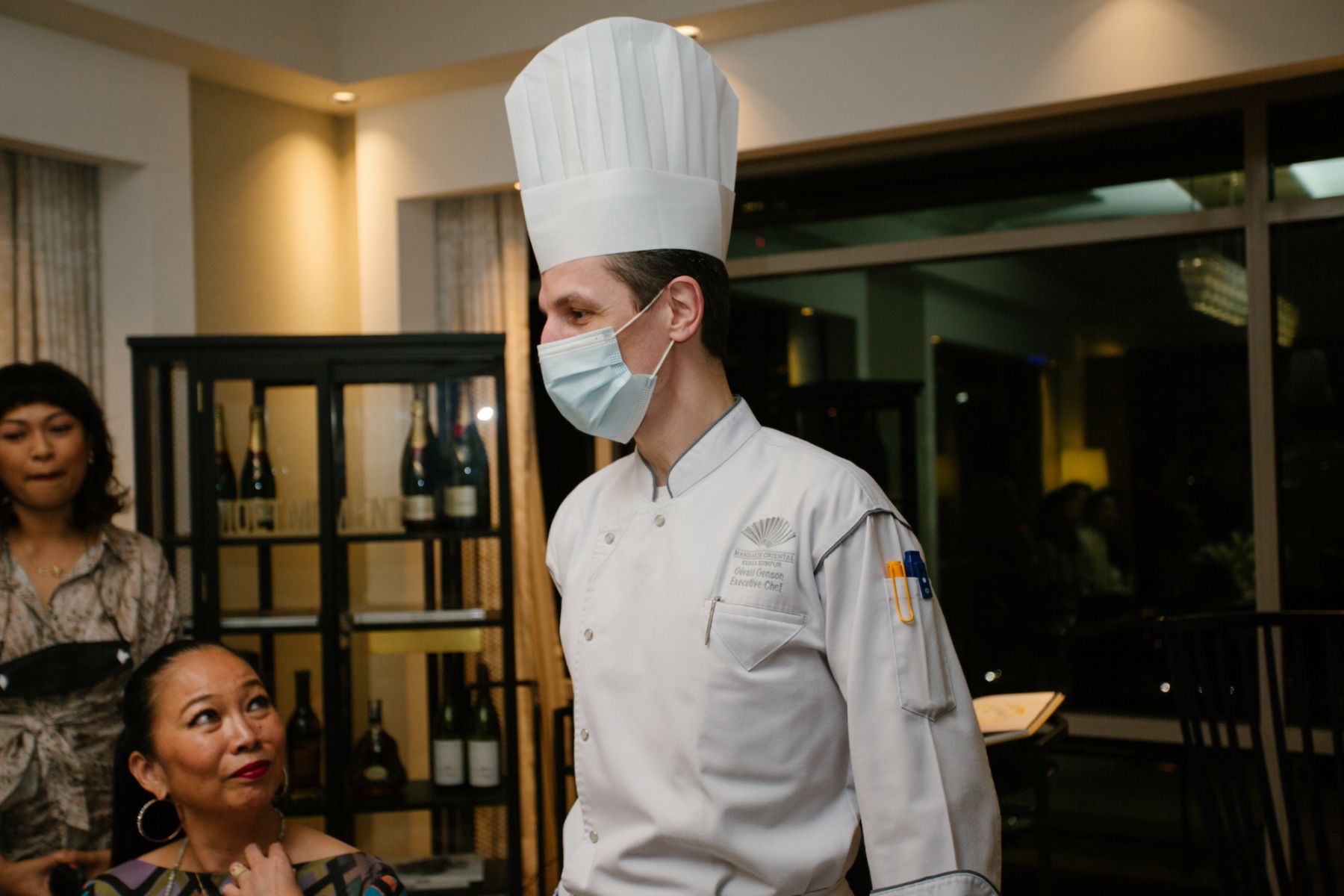 Chef Gérald Genson, executive chef of Mandarin Oriental