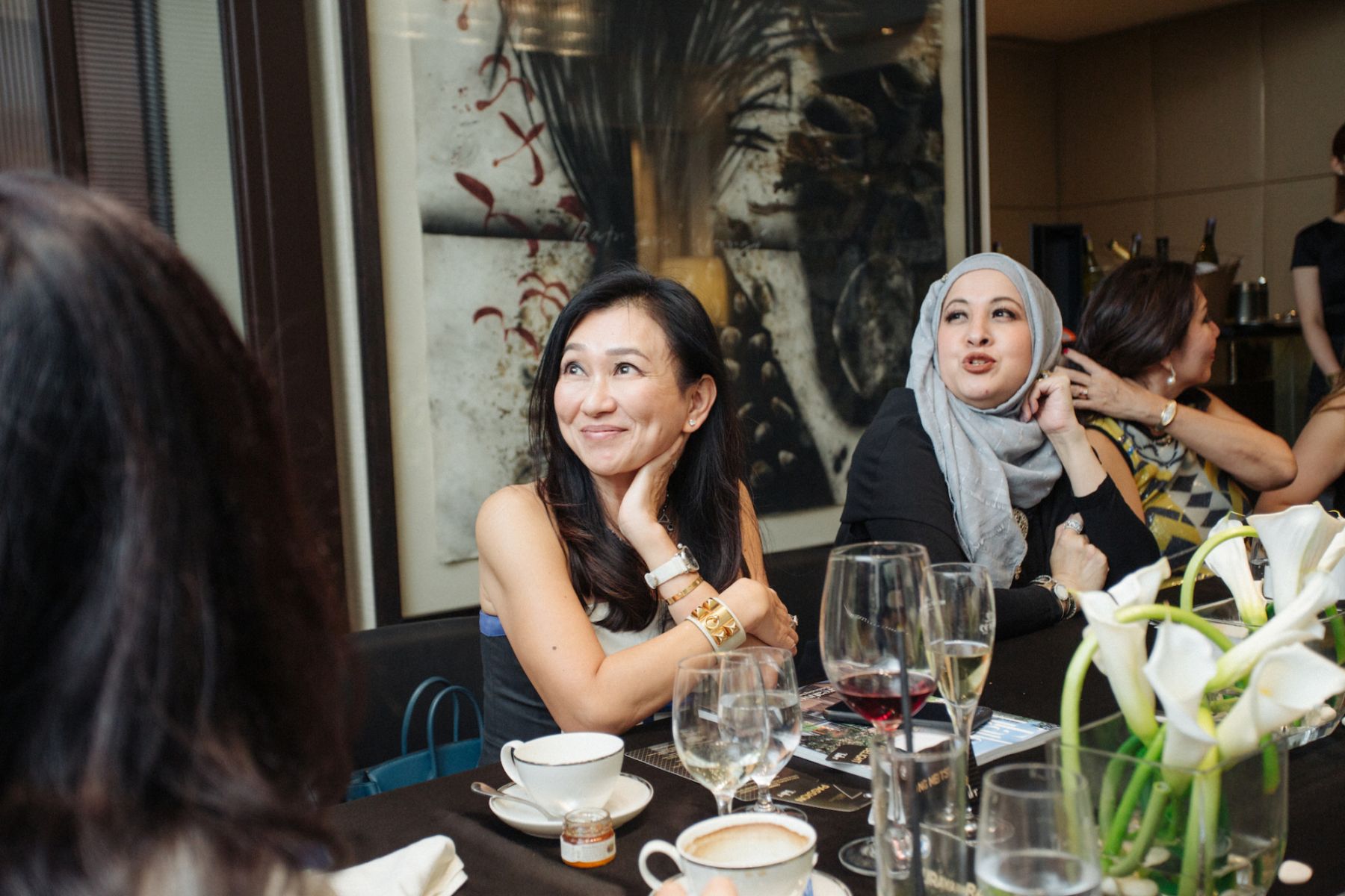 Yong Mei Tsin and Datin Raja Riza Shah