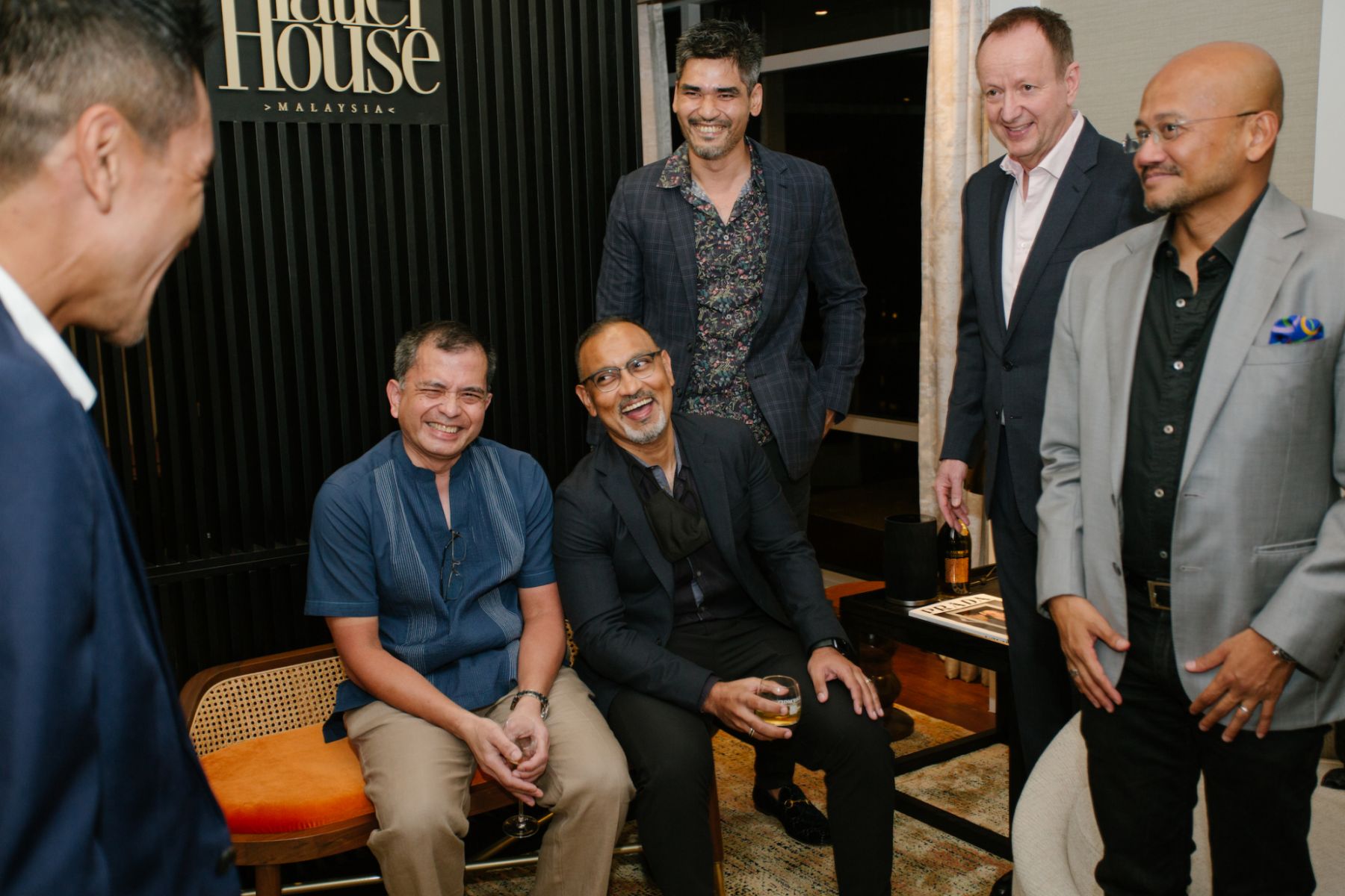 Dr Alwi Yunus, Azhar Jamal, Roshan Mahendran, Hans de Visser, Azran Osman Rani