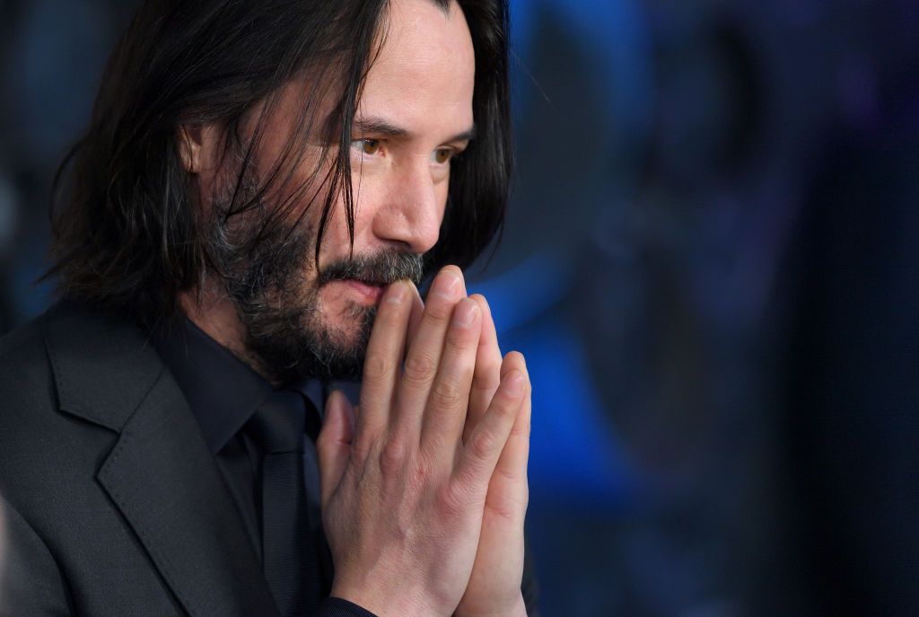 LONDON, ENGLAND - MAY 03: Keanu Reeves attends the "John Wick: Chapter 3" special screening at The Ham Yard Hotel on May 03, 2019 in London, England. (Photo by Karwai Tang/WireImage)