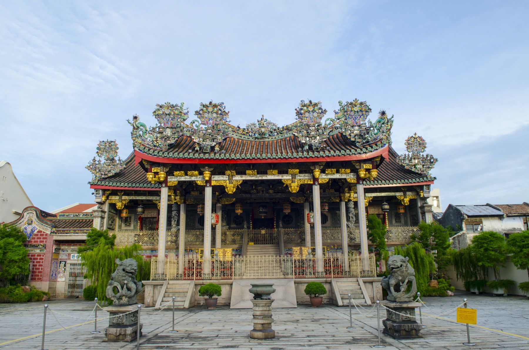Khoo kongsi temple at penang, world heritage site