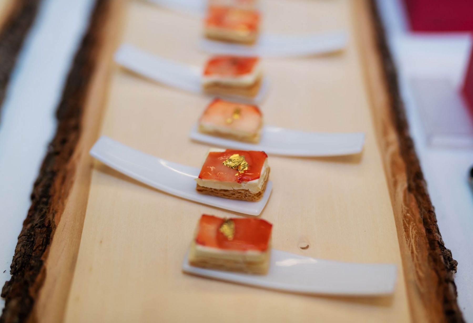 Canapes from Chef Yogi of Flour
