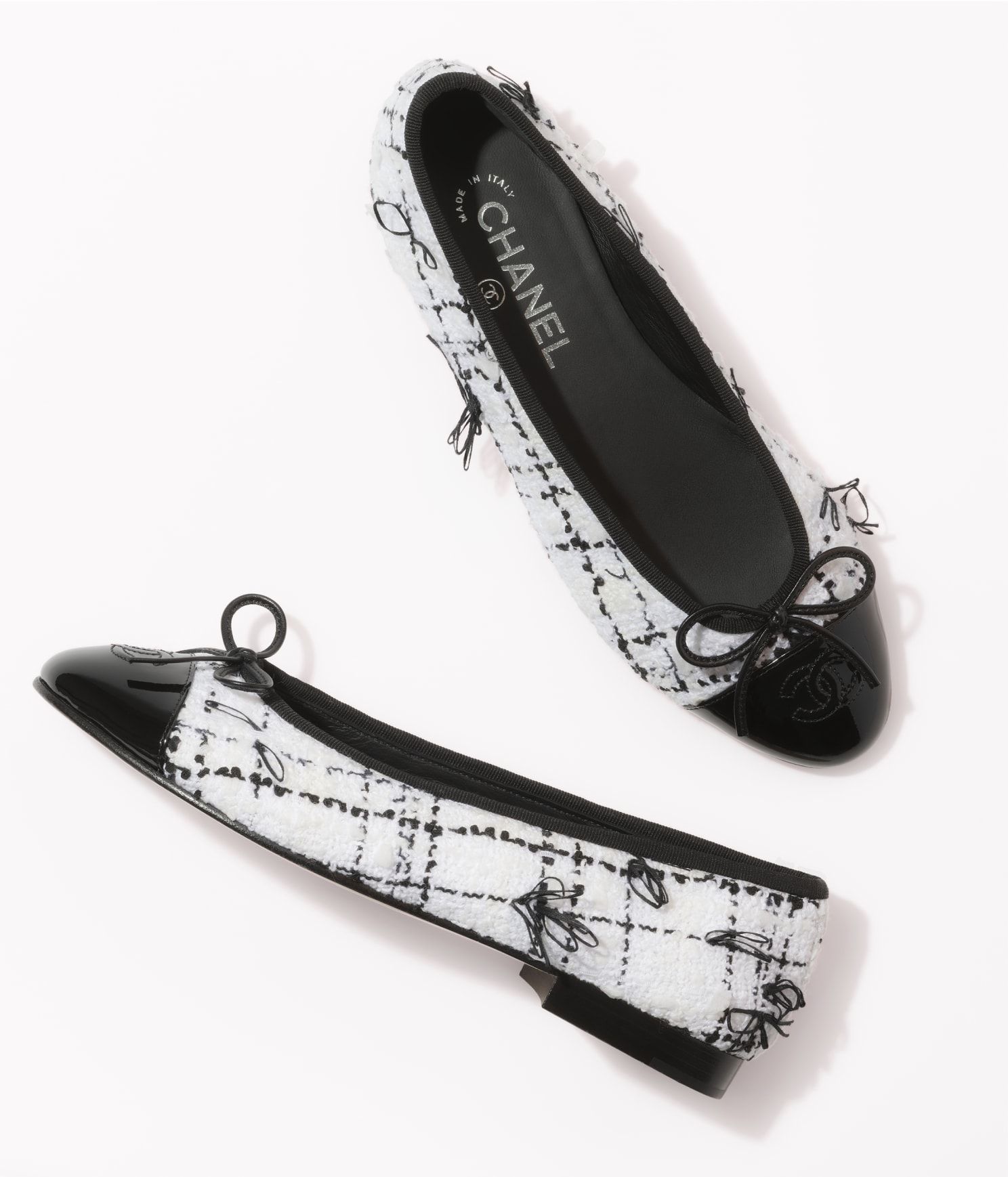Chanel Ballerinas Tweet Patent Calfskin (Photo: Chanel)
