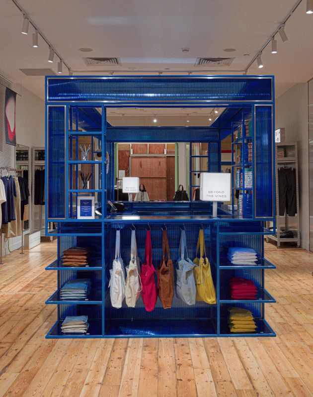 The Blooth at the Beyond the Vines flagship store (Image: Courtesy of Beyond the Vines)