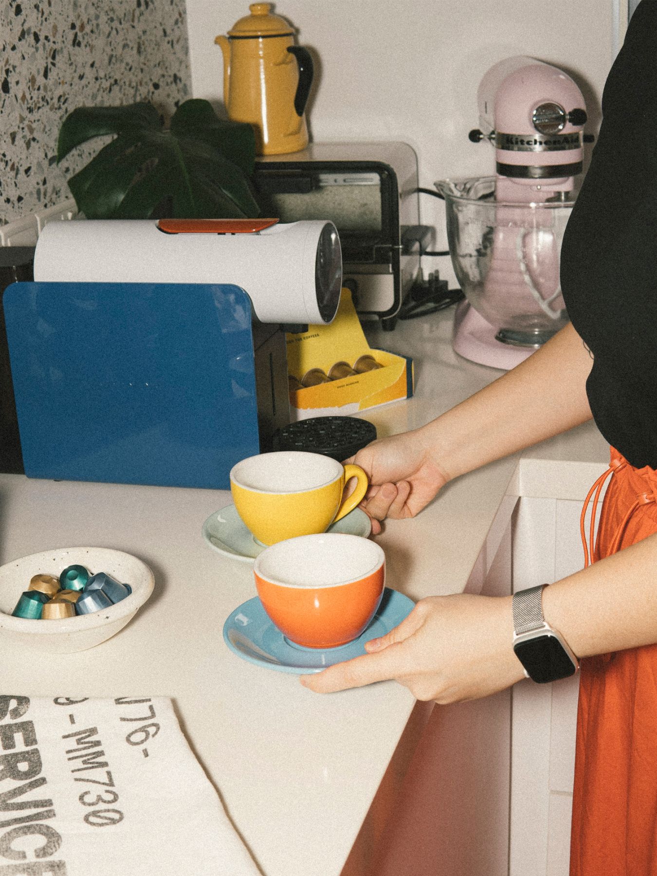 The collection also comprises of other colourful drinkware products and kitchen essentials (Image: Courtesy of Beyond the Vines)