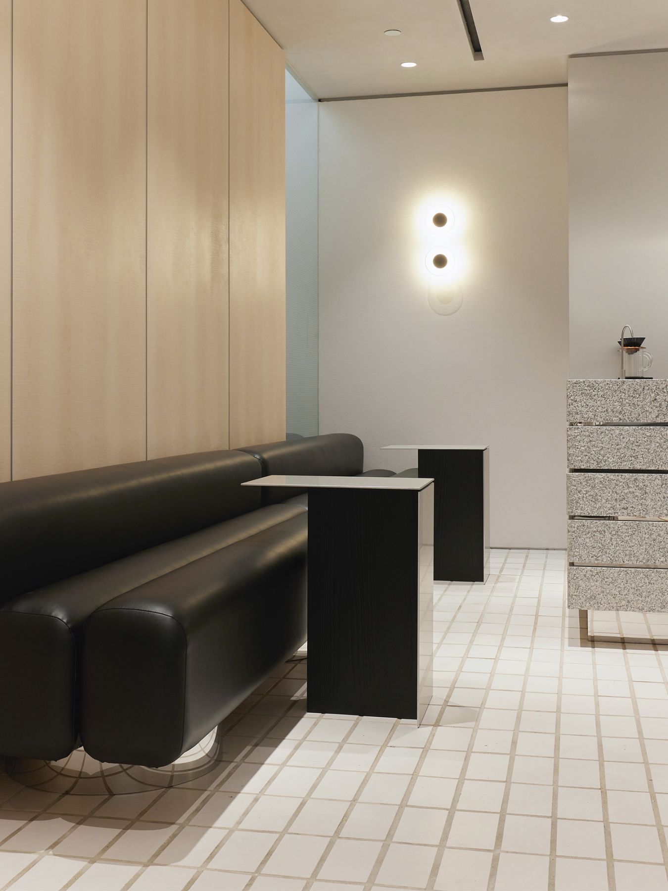 A minimalist cosy area within Found, The Editor's Market new gourmet cafe (Image: Courtesy of The Editor's Market)