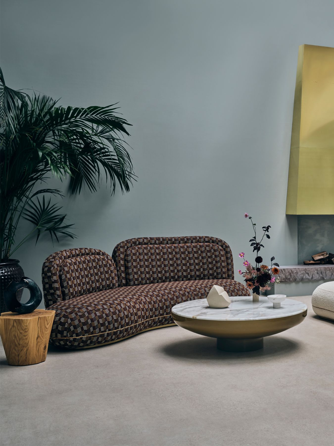 The Oshun sofa designed by Ini Archibong from Sé's Collection IV at The Set