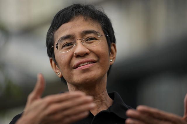 Maria Ressa (Photo: Yahoo News UK)