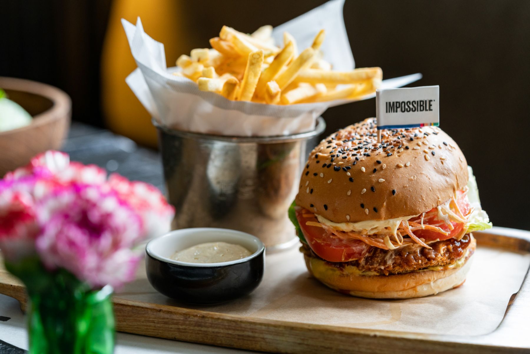 Katsu Impossible burger