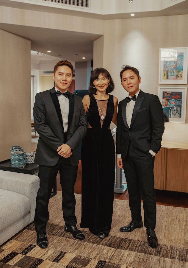 Anson Auyong, Karen Teh and Nickson Auyong