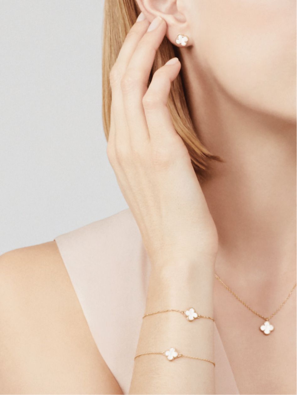 Cheung's lucky goddaughters may receive Sweet Alhambra pendants from Van Cleef & Arpels this year