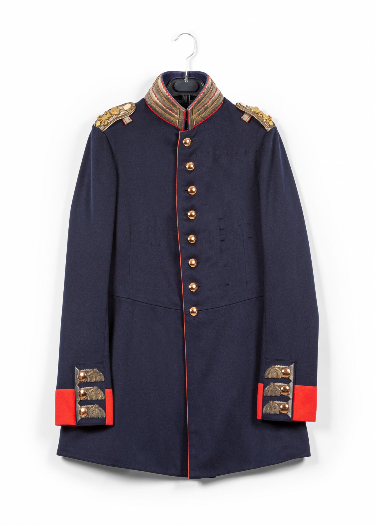 Military ceremonial coat