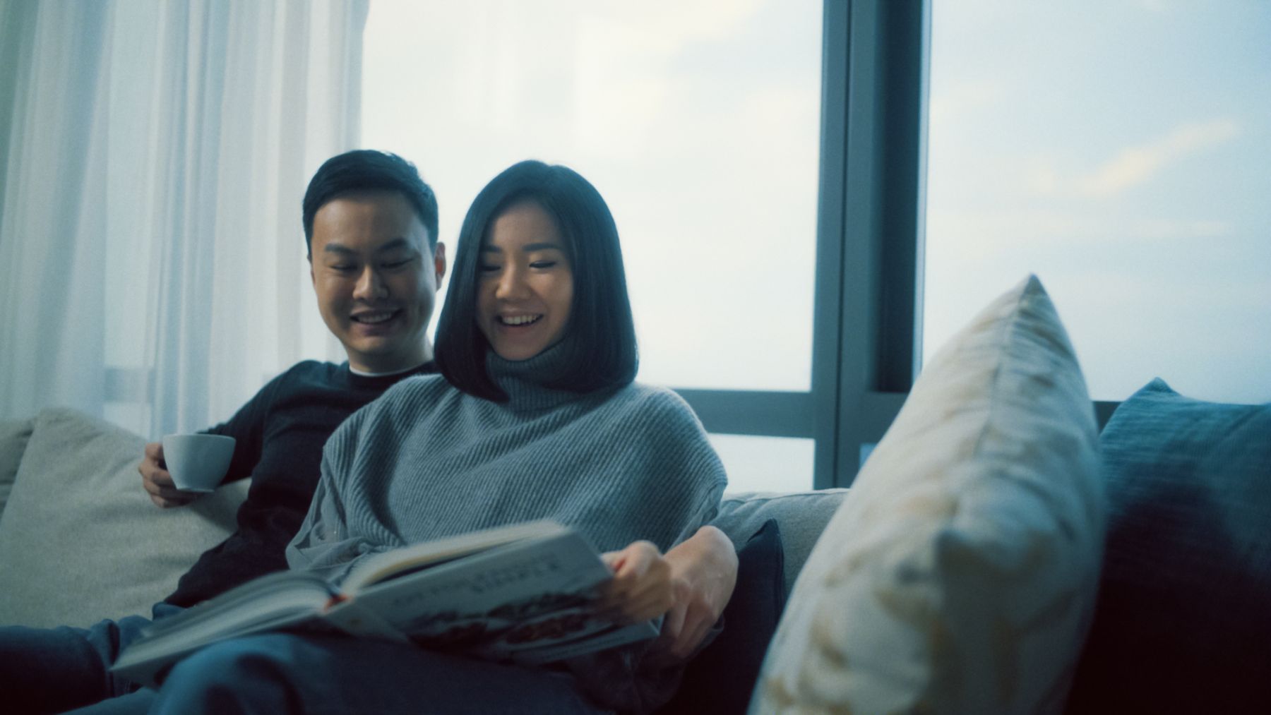 Kong Wan Long and Jessicacindy Hartono enjoying a day in together