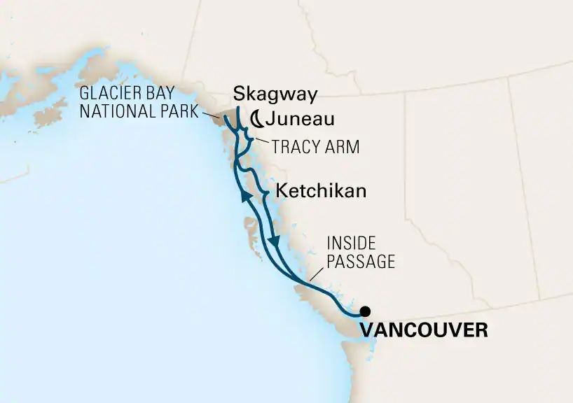7-Day Alaskan Inside Passage