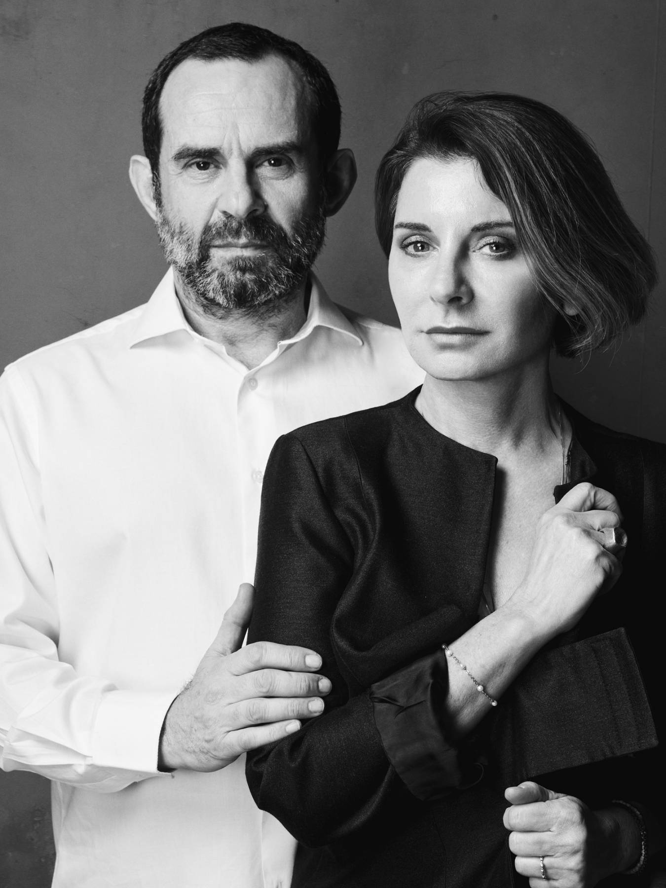 Roberto Palomba and Ludovica Palomba Serafini, founders of Ludovica + Roberto Palomba (Photographed by Carlo William Rossi & Fabio Mureddu)
