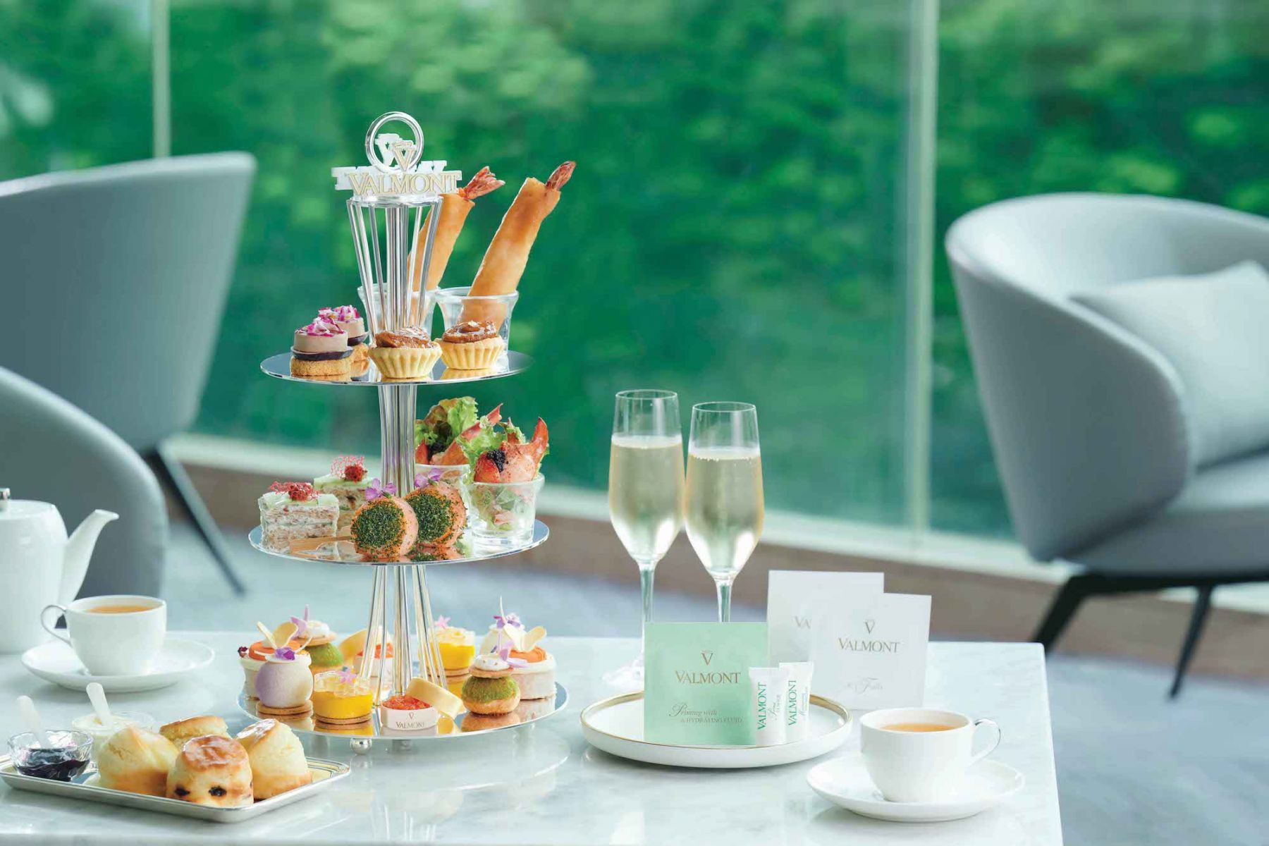 JW Marriott Hotel Hong Kong x Valmont Afternoon Tea Set (1)