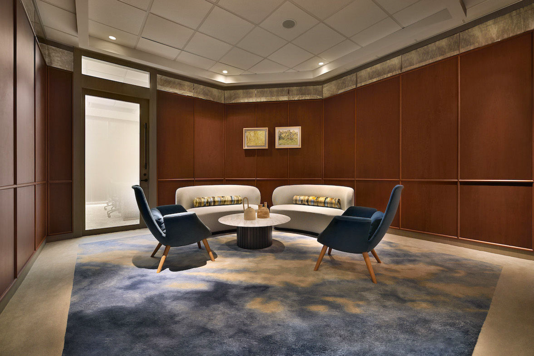 A plethora of meeting spaces are available throughout The Great Room Afro-Asia (Image: Courtesy of The Great Room)