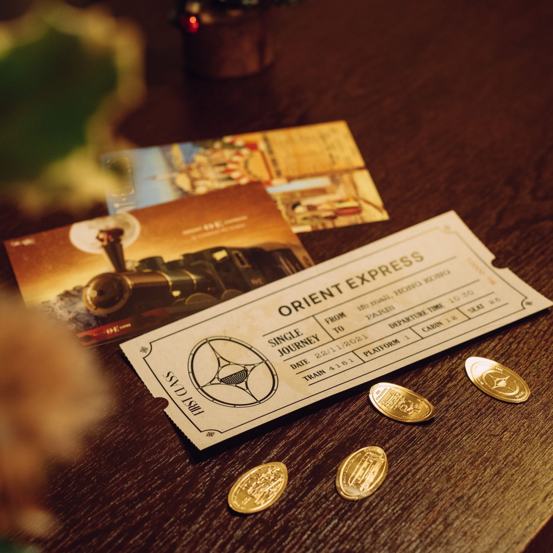 ifc商場「Orient Express is coming to town」聖誕裝置
