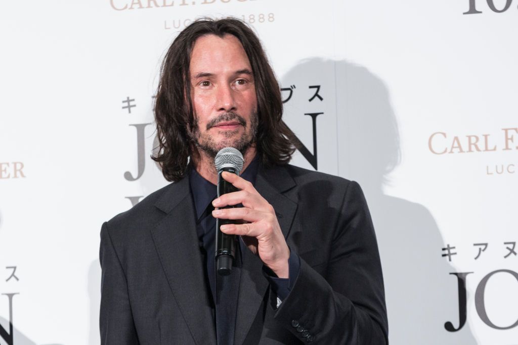 TOKYO, JAPAN - SEPTEMBER 10: Keanu Reeves attends the Japan premiere of 'John Wick: Chapter 3 - Parabellum' at Roppongi Hills on September 10, 2019 in Tokyo, Japan. (Photo by Yuichi Yamazaki/Getty Images)
