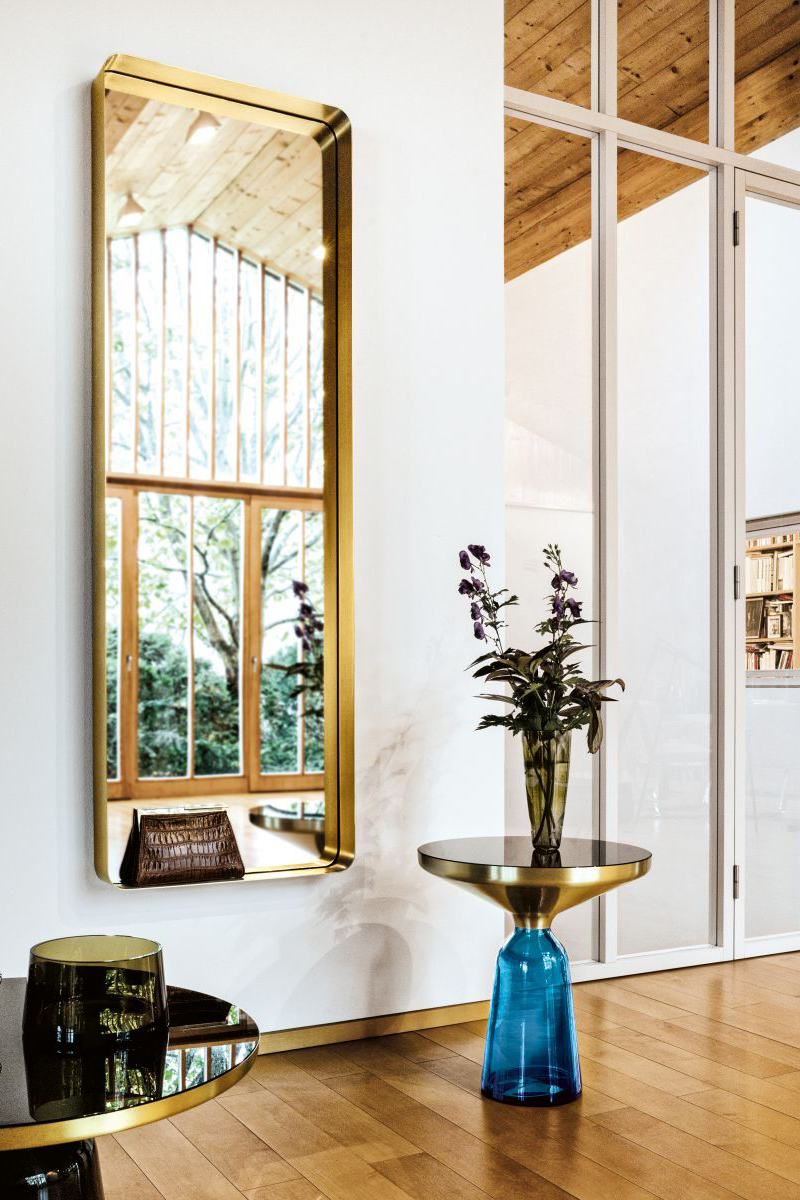 The Bell side tables are available in a range of charming hues (Photography: Daniel Breidt, via Classicon)