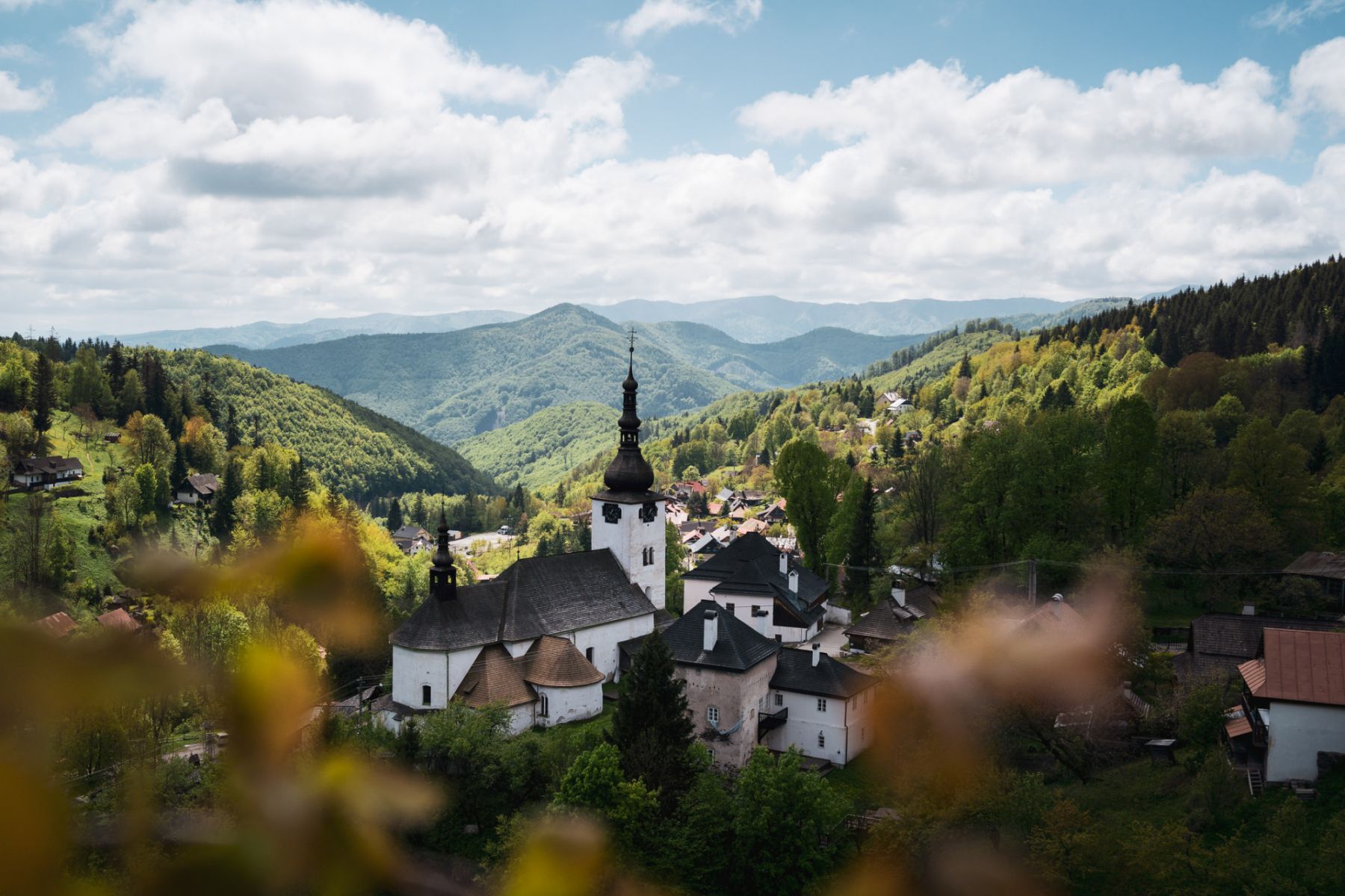 Spania Dolina picturesque Slovak village