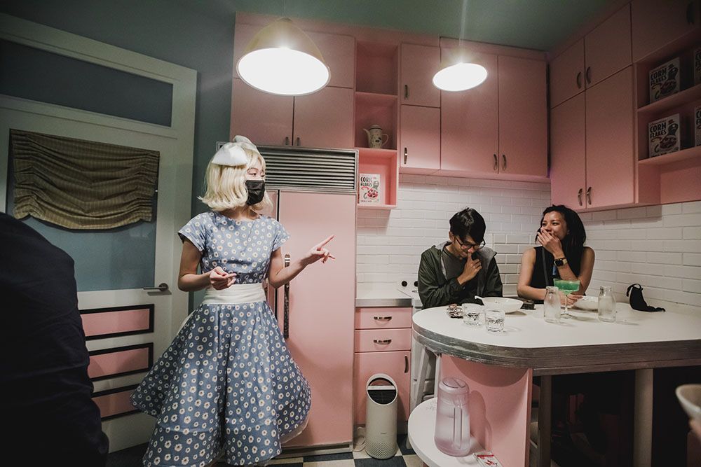 Restaurant Absurdities takes diners on six different rooms
