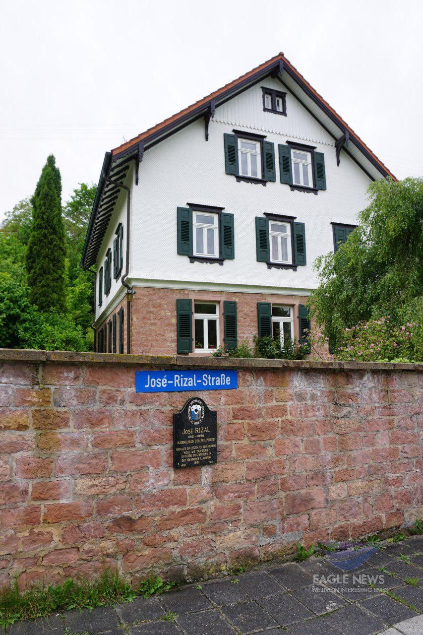 The vicarage in Wilhelmsfeld, Germany where Rizal stayed and wrote the last chapters of his novel Noli Me Tangere (Photo and caption: Malou Francisco, EBC Europe Bureau, Eagle News Service)