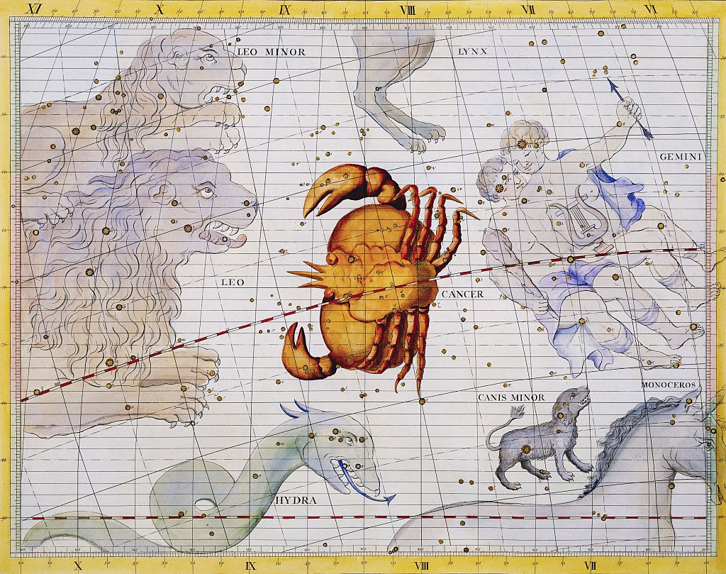 The Constellation of Cancer by James Thornhill (Photo by © Historical Picture Archive/CORBIS/Corbis via Getty Images)