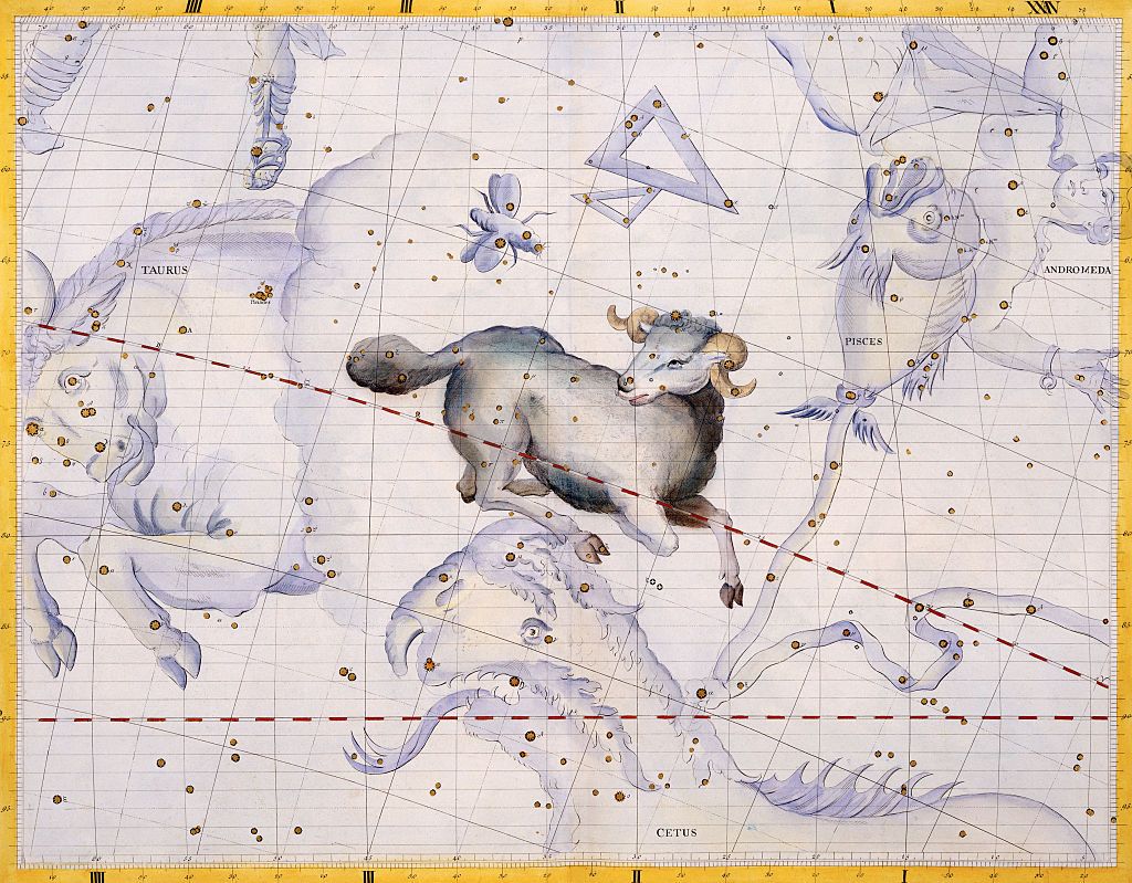 The Constellation of Aries by James Thornhill (Photo by © Stapleton Collection/Corbis/Corbis via Getty Images)