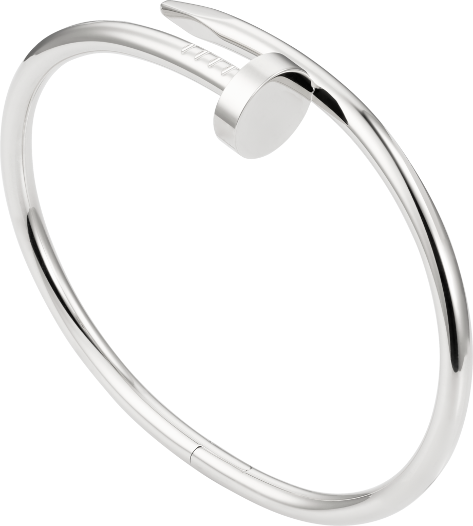 On Mark: Juste Un Clou bracelet, white gold