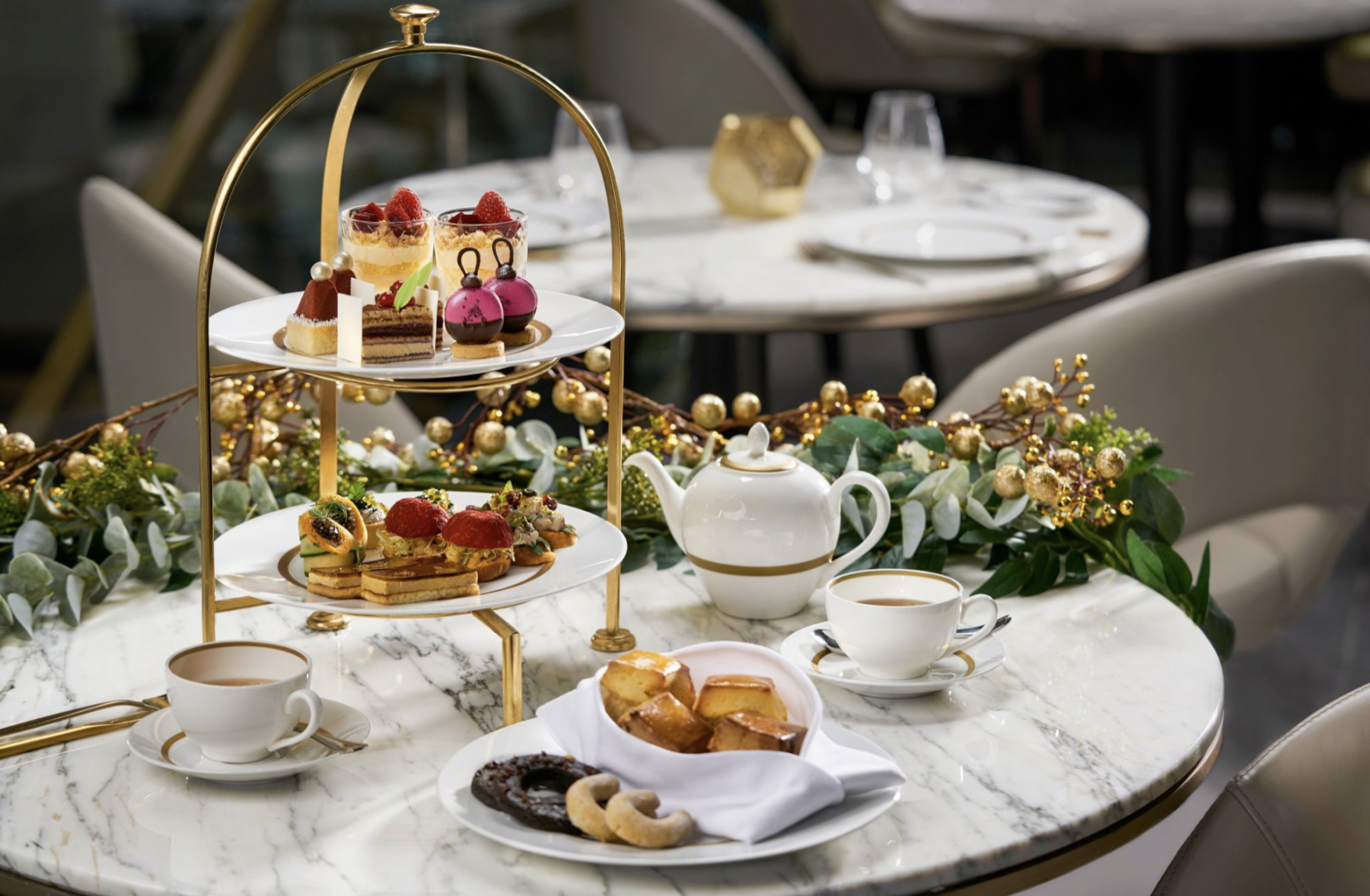 best christmas afternoon teas hong kong - the murray