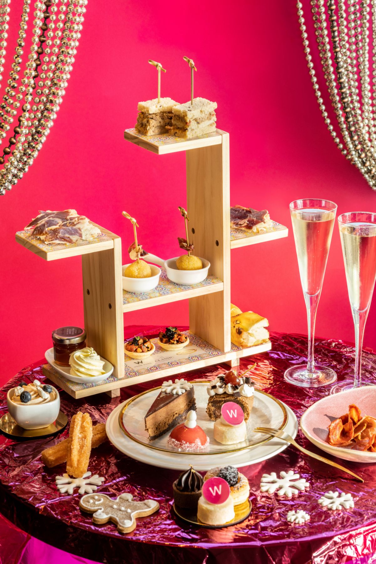 best christmas afternoon tea hong kong - woobar w hong kong