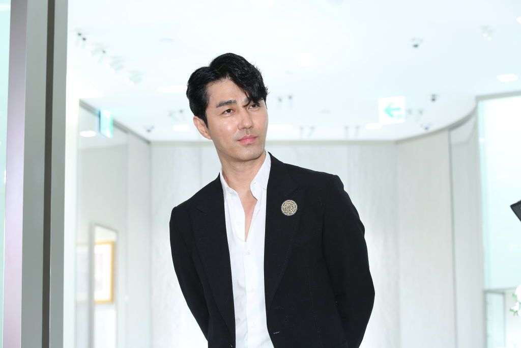 TAIWAN, CHINA - APRIL 10: (CHINA MAINLAND OUT)Cha Seung-won attended the press conference to promote brand jewelry at DE BEERS Taipei 101 store on 10 April, 2019 in Taipei,Taiwan,China.(Photo by TPG/Getty Images)