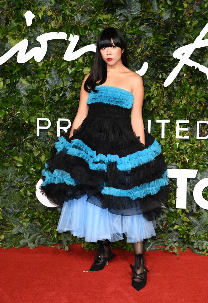 LONDON, ENGLAND - NOVEMBER 29: Susie Lau attends The Fashion Awards 2021 at the Royal Albert Hall on November 29, 2021 in London, England. (Photo by Gareth Cattermole/BFC/Getty Images for BFC)
