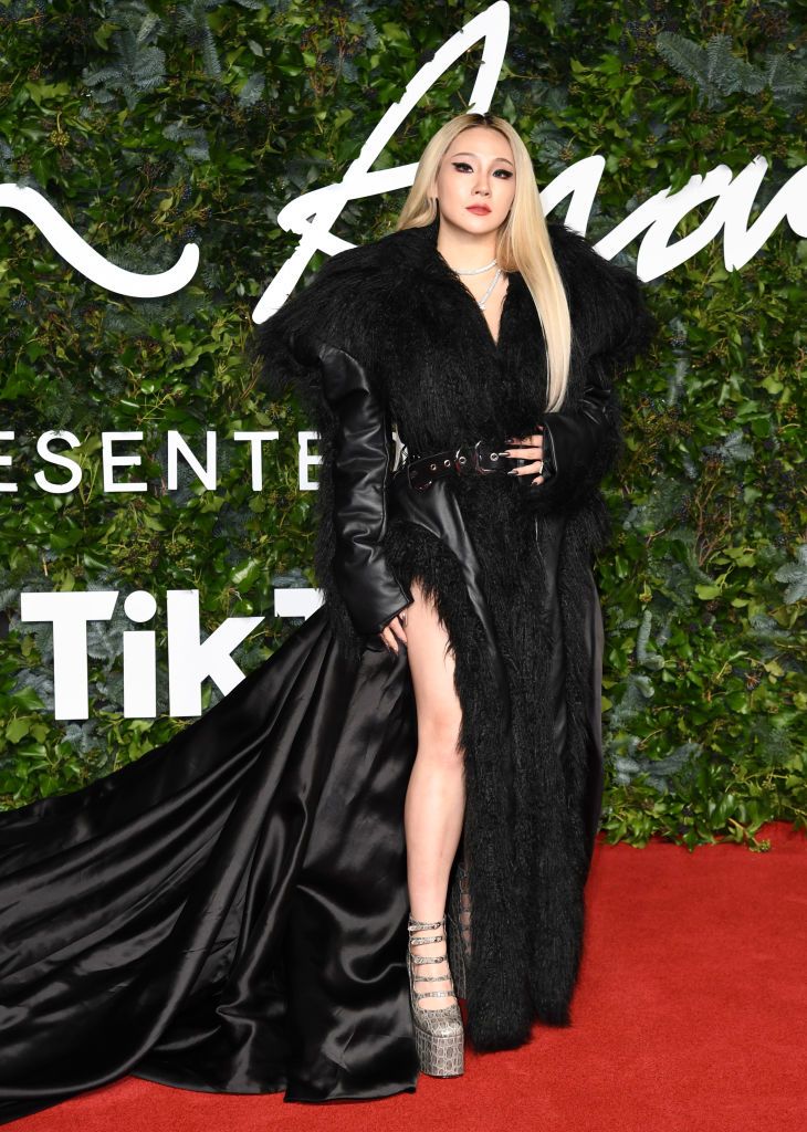 LONDON, ENGLAND - NOVEMBER 29: CL attends The Fashion Awards 2021 at the Royal Albert Hall on November 29, 2021 in London, England. (Photo by Gareth Cattermole/BFC/Getty Images for BFC)
