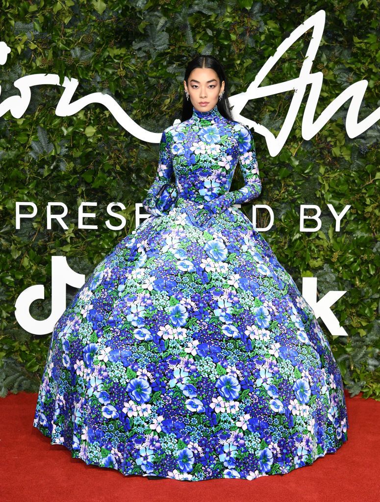 LONDON, ENGLAND - NOVEMBER 29: Rina Sawayama attends The Fashion Awards 2021 at the Royal Albert Hall on November 29, 2021 in London, England. (Photo by Gareth Cattermole/BFC/Getty Images for BFC)