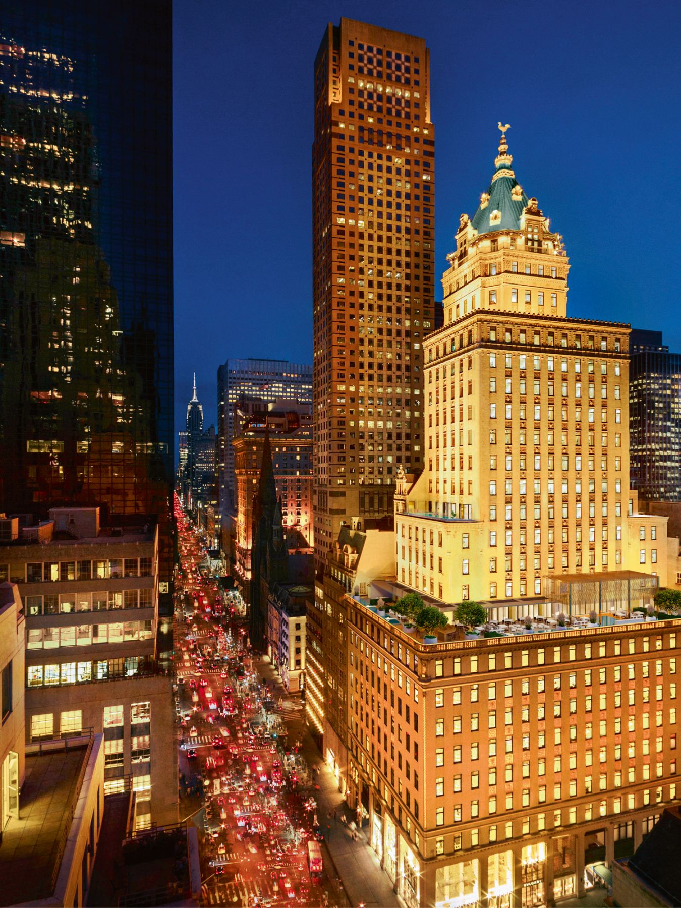 Aman New York's exterior facade