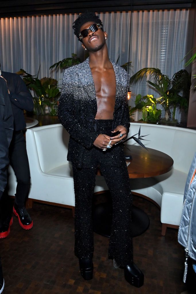WEST HOLLYWOOD, CALIFORNIA - NOVEMBER 18: Lil Nas X attends the 2021 GQ Men of the Year Party at the West Hollywood EDITION on November 18, 2021 in West Hollywood, California. (Photo by Stefanie Keenan/Getty Images for GQ)