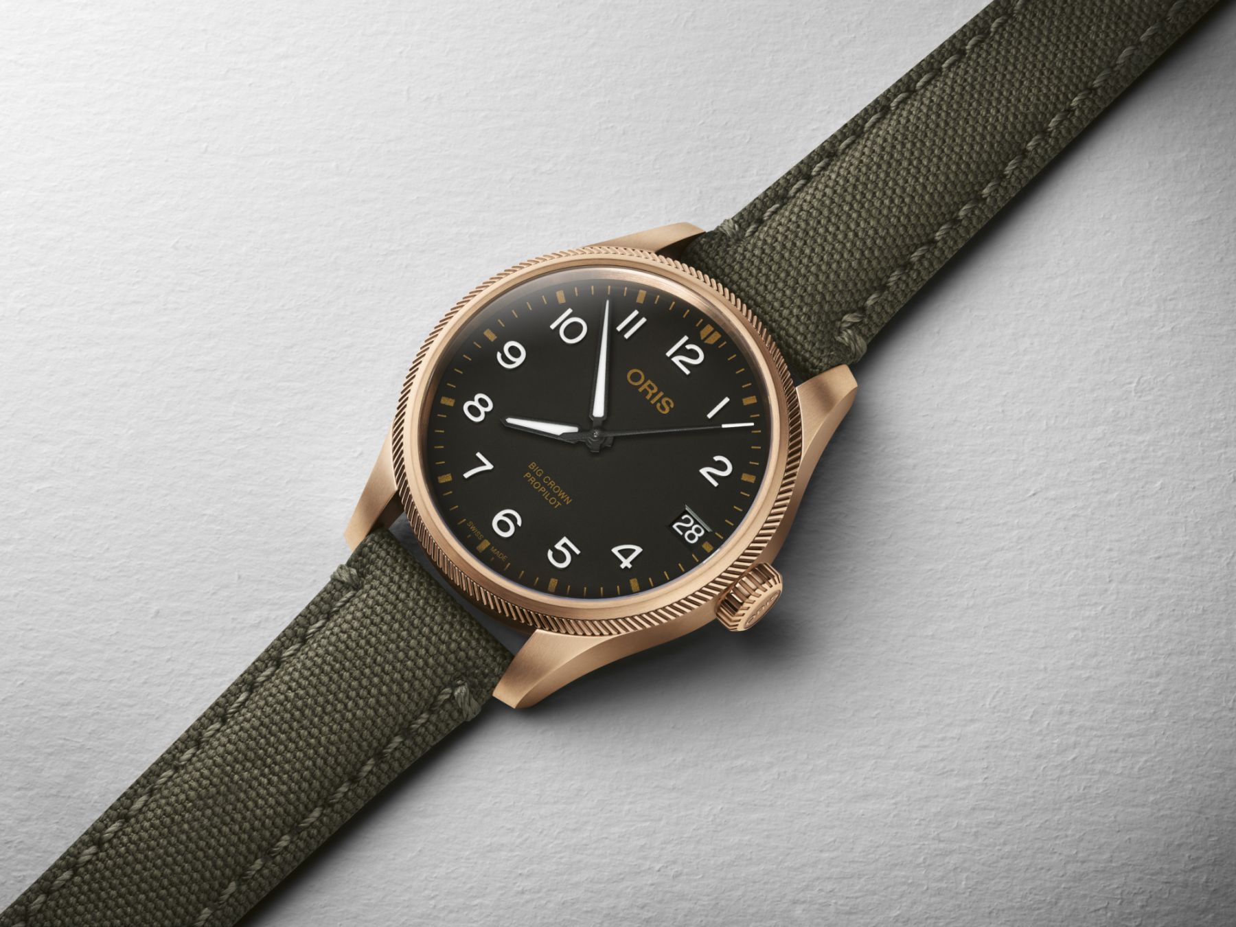 01 751 7761 3164-07 3 20 03BRLC - Oris Big Crown ProPilot Big Date Bronze
