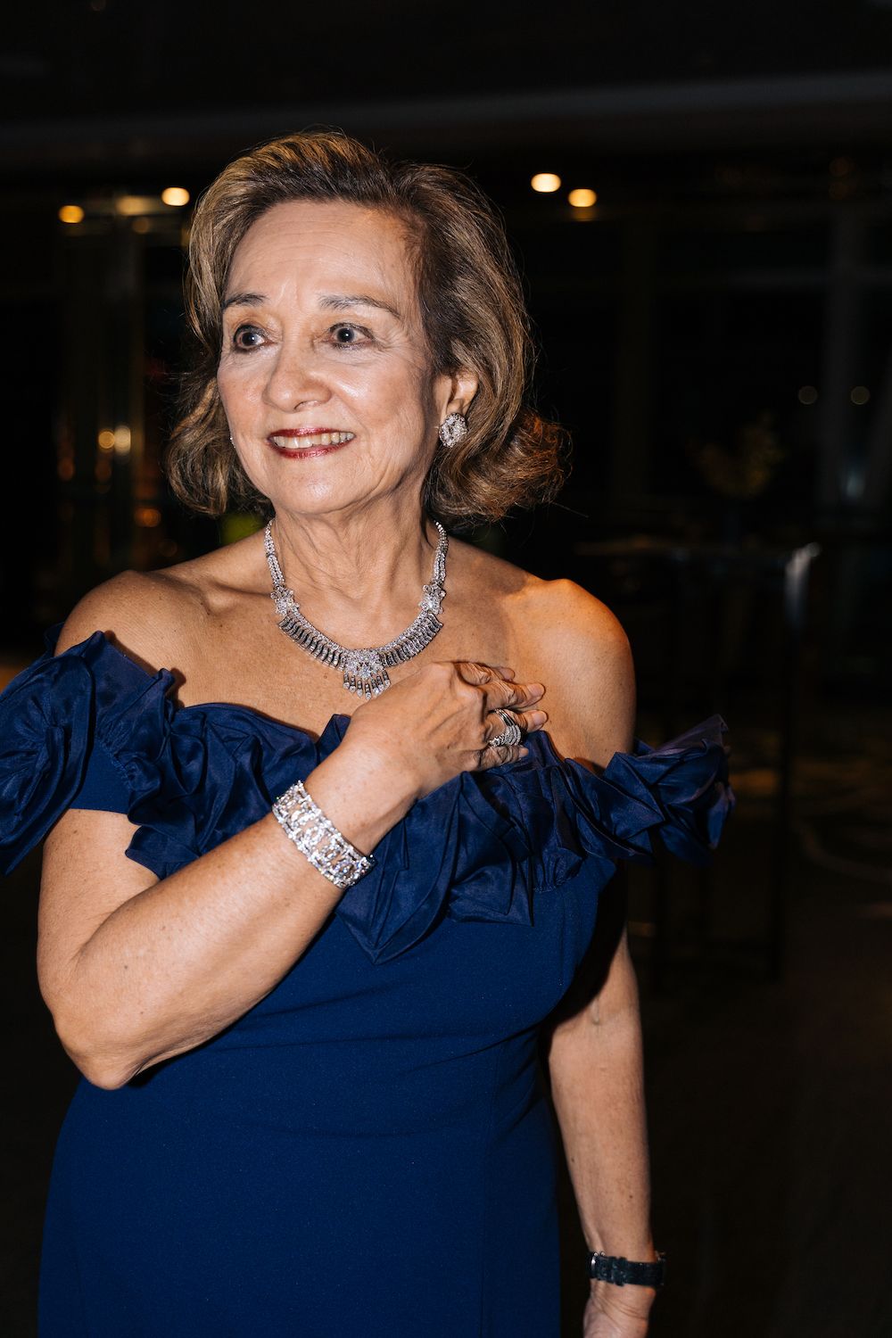 Tunku Dara Tunku Tan Sri Naquiah wearing Cartier