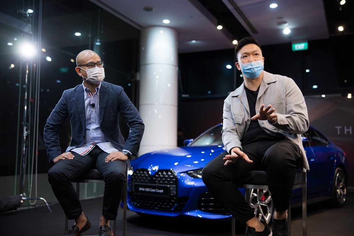(From left) Daren Ching, Marketing Director of BMW Group Asia; Dr Felix Li, founder of Dr Felix Li Medical Aesthetics Clinic