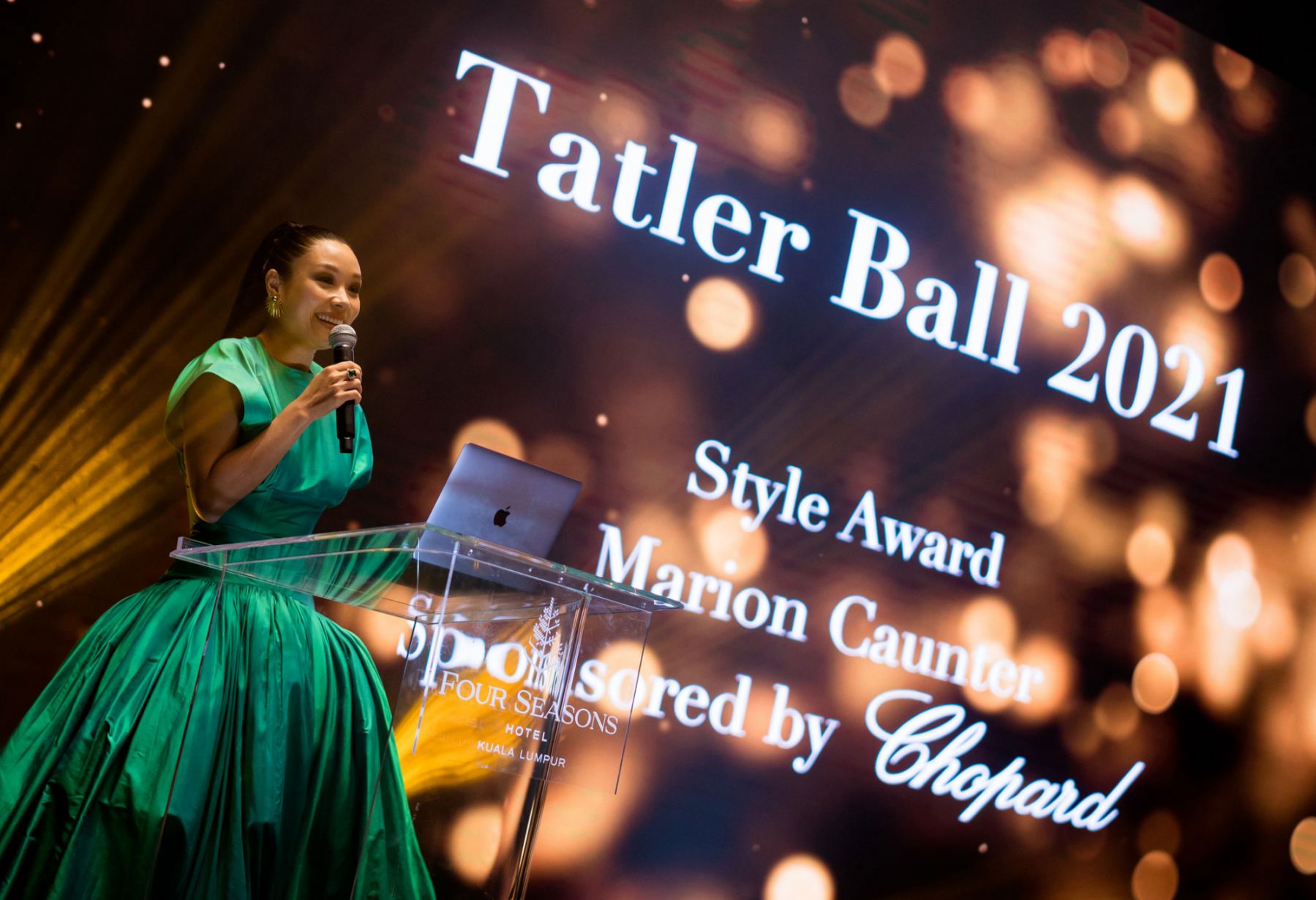Marion Caunter took home Tatler Malaysia's Most Stylish award at this year's Tatler Ball
