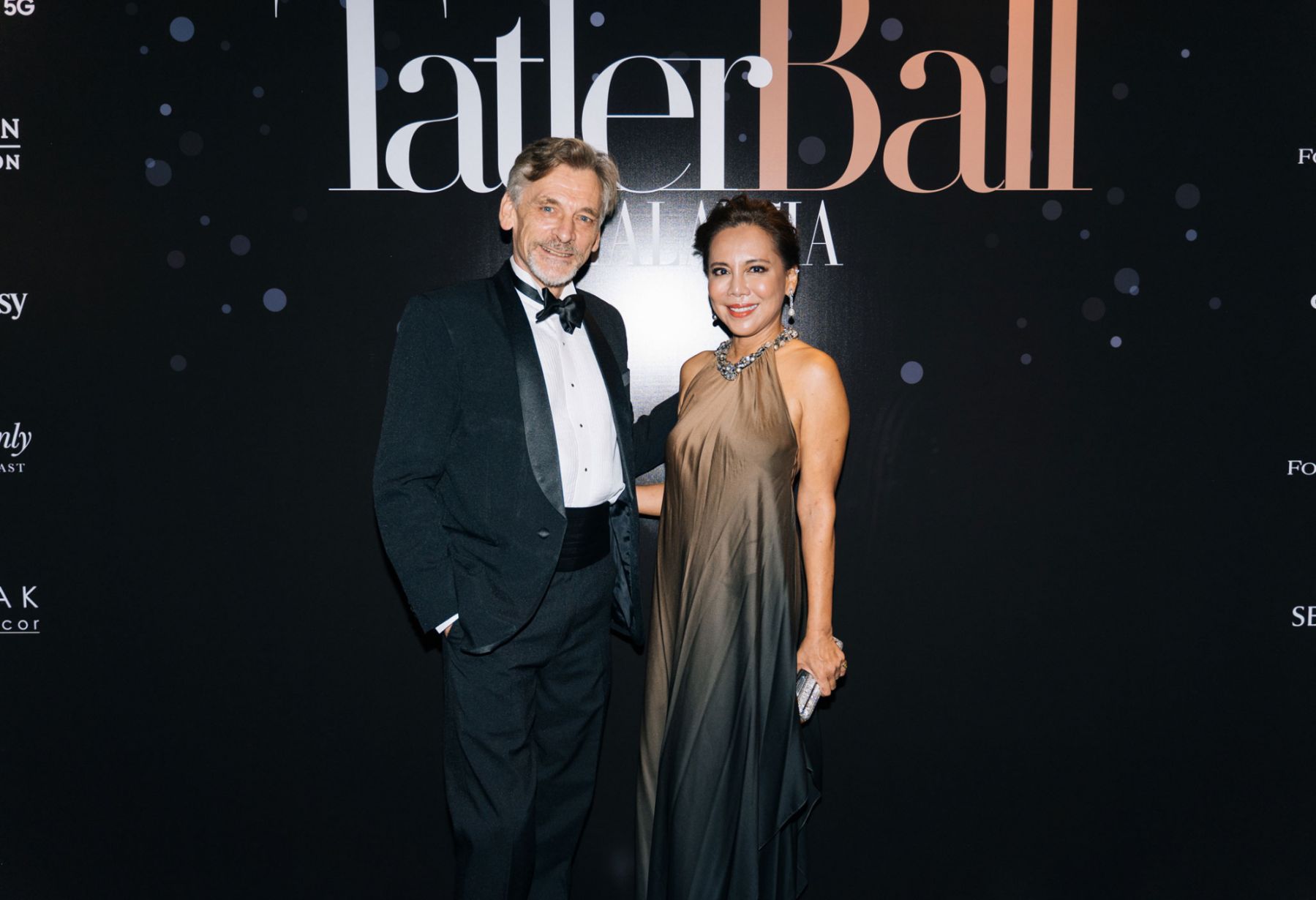Alasdair Clayre and Shireen Zainuddin