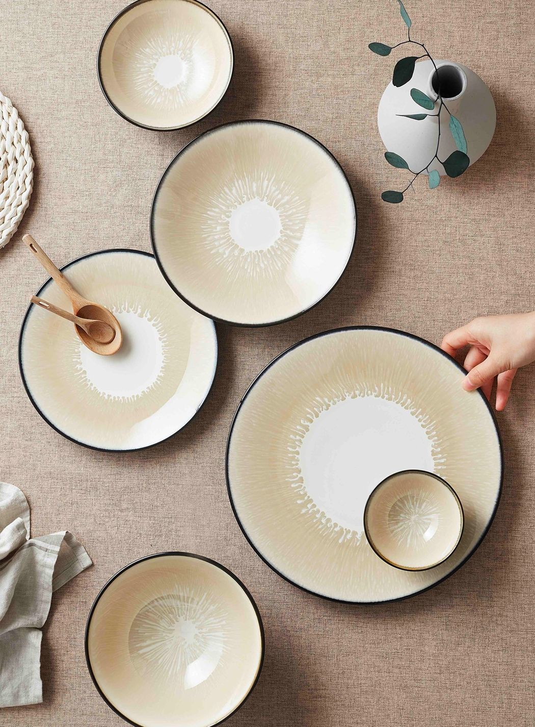 The Bloom collection is available in various shades, including Limestone, pictured here (Image: Luzerne)