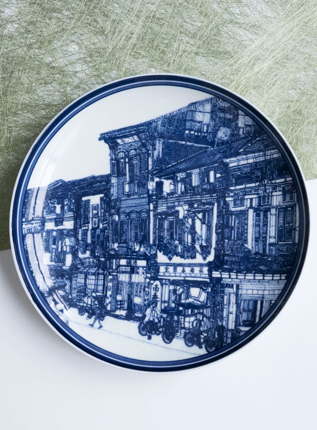 Chinatown Shophouses by Glenn Phua, in collaboration with The Art Faculty and part of the Supermama Singapore Icon's collection (Image: Supermama)