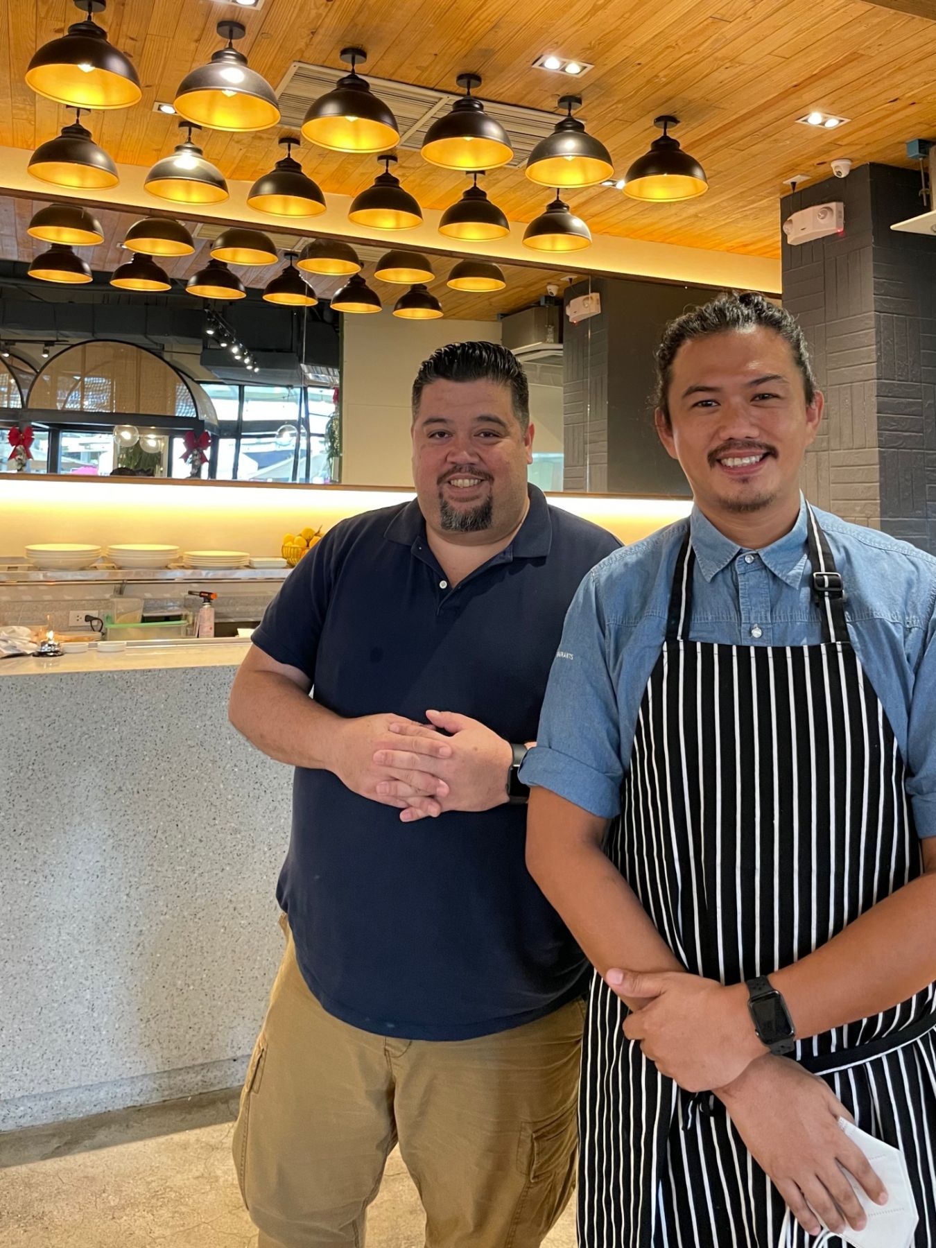 Wisniewski, vice president of Raintree Hospitality Group and corprorate chef Kalel Chan