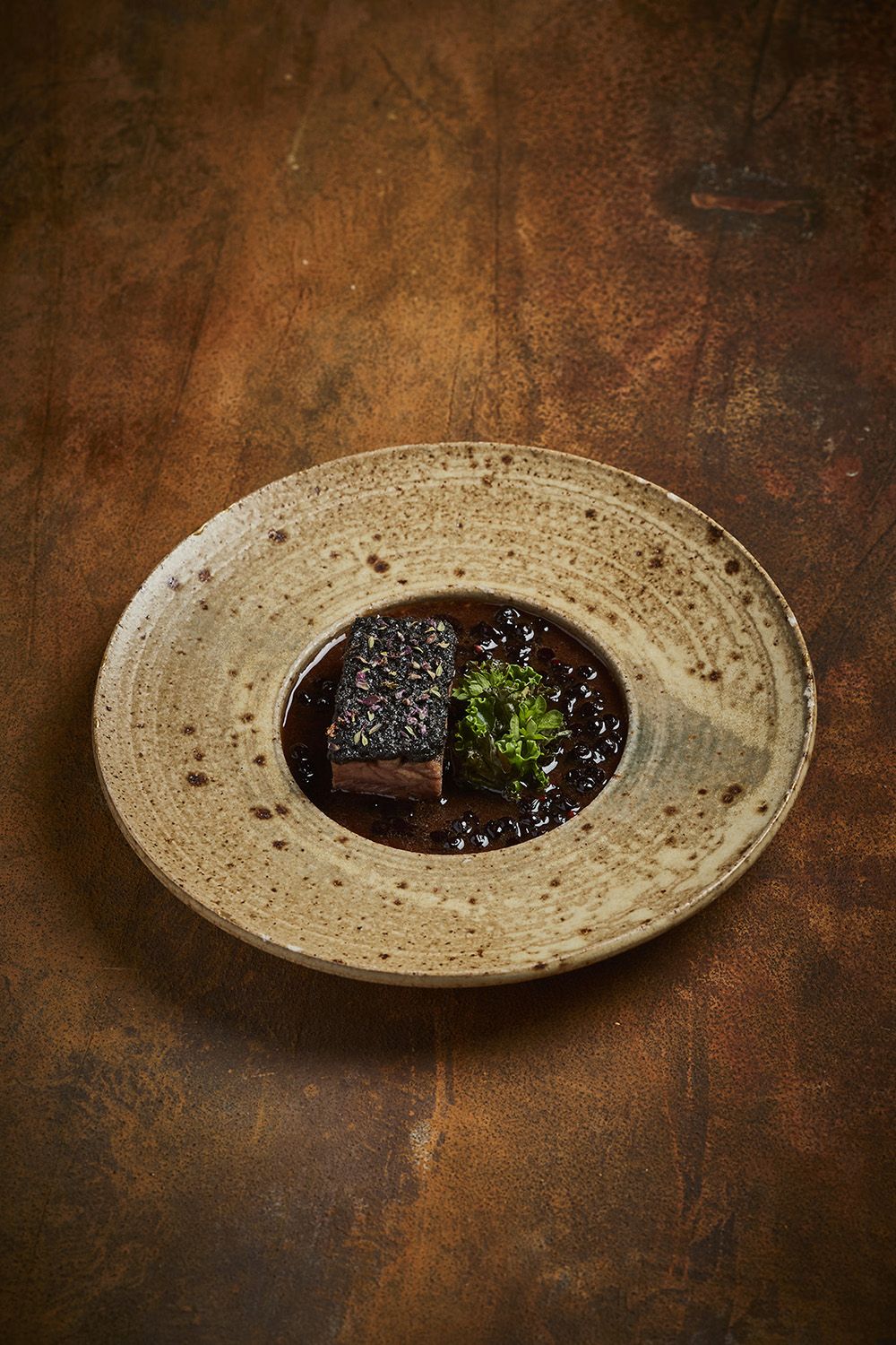 Lamb, Jerusalem artichoke and kale