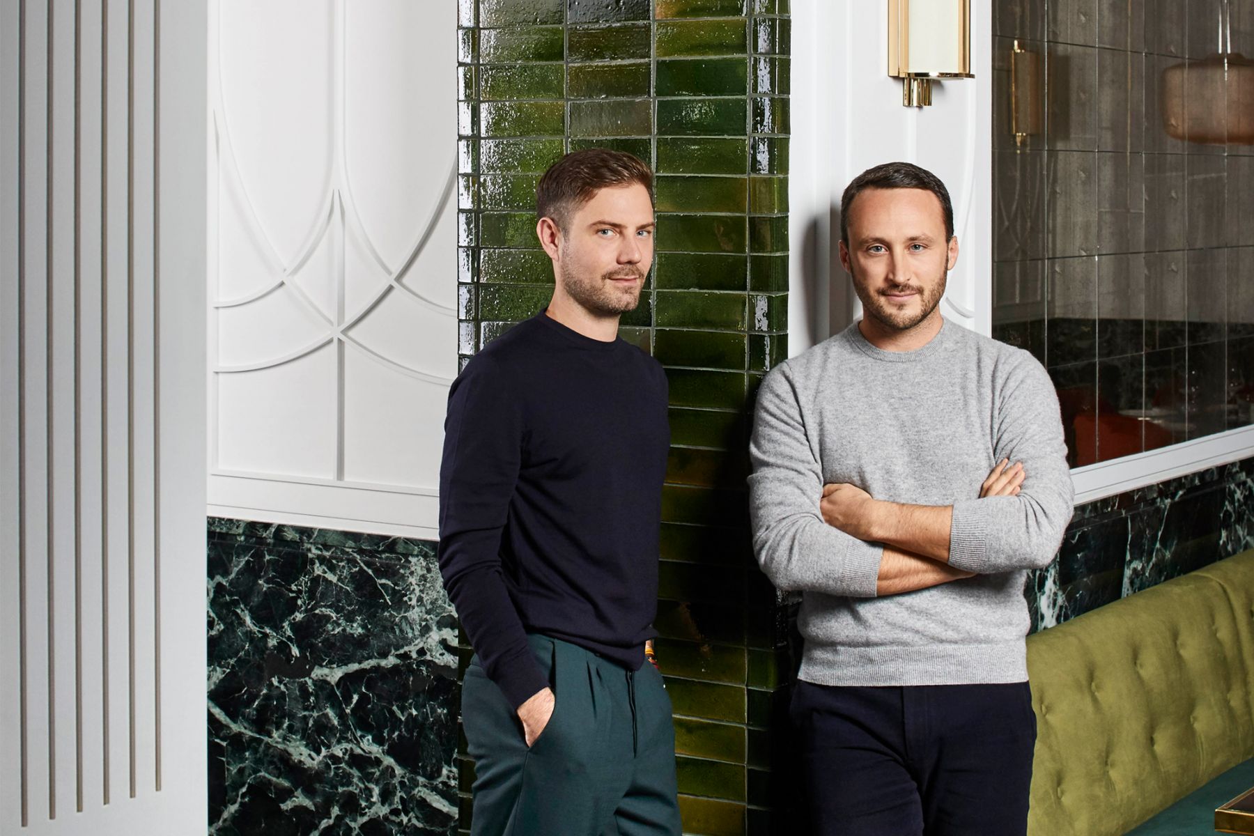 Christophe Poyet and Emil Humbert, co-founders of Humbert & Poyet (Photography: Francis Amiand)