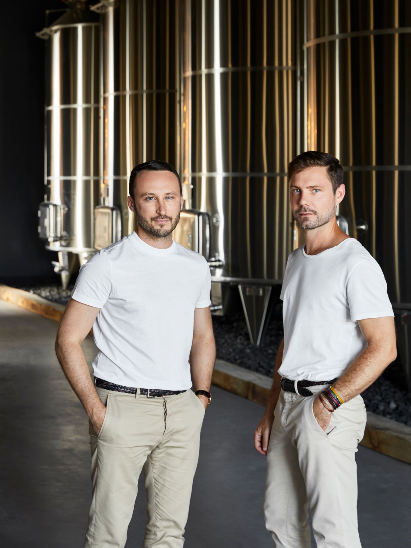 Christophe Poyet and Emil Humbert, co-founders of Humbert & Poyet (Photography: Francis Amiand)
