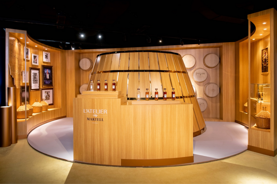 december drinks news hong kong 2021 - Martell’s pop-up at Landmark Atrium